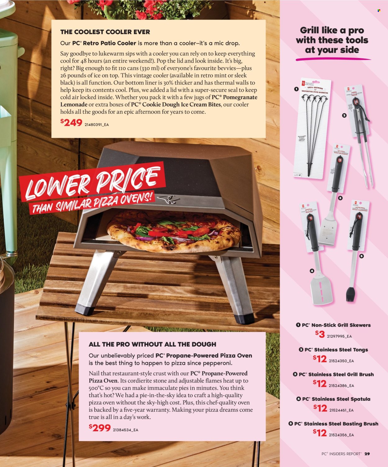 thumbnail - Circulaire Real Canadian Superstore - Produits soldés - pizza, grill. Page 29.