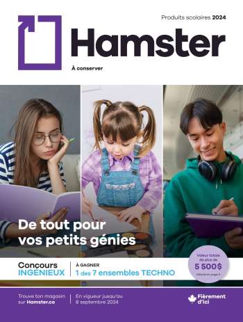 Circulaire Hamster - 22 Août 2024 - 08 Septembre 2024.