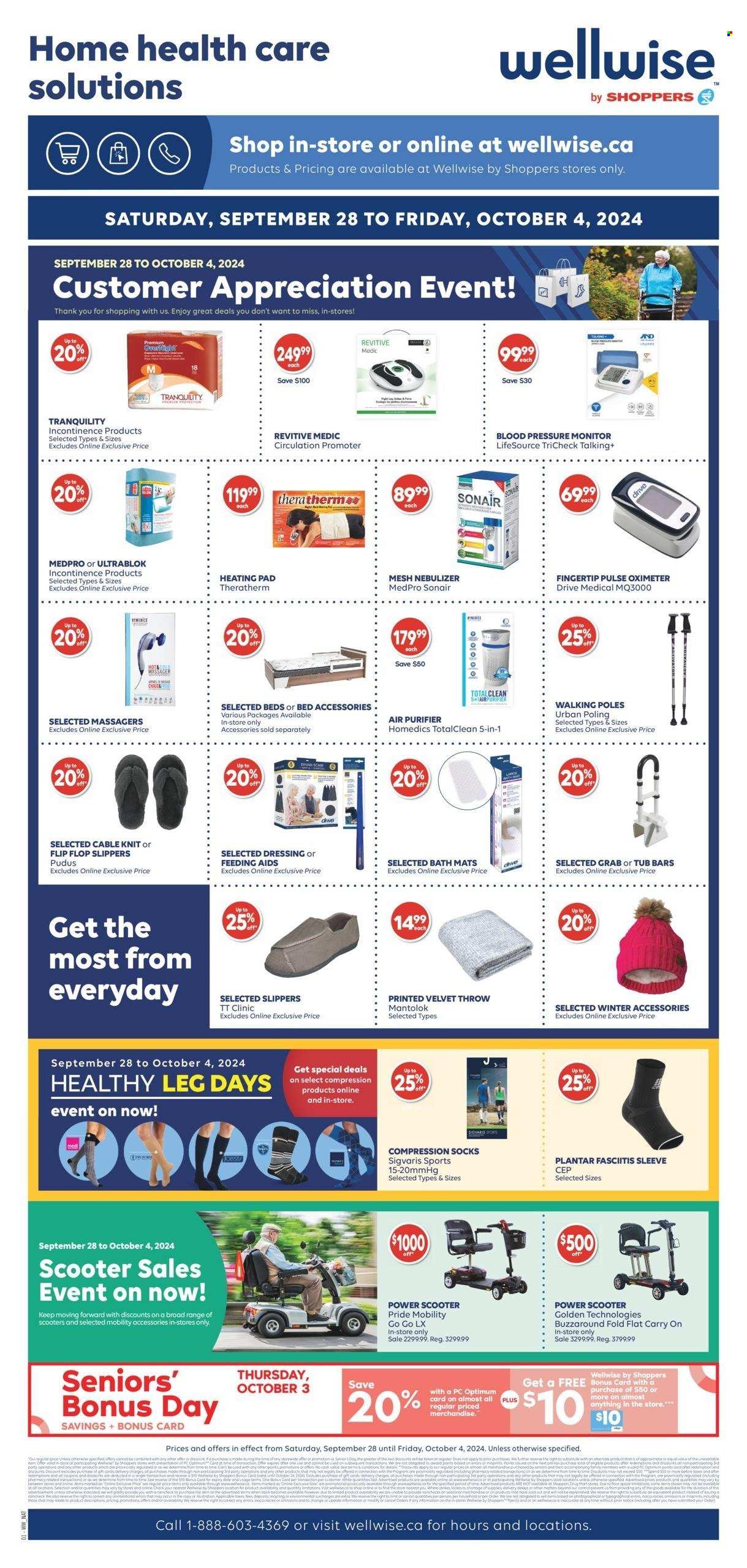 Circulaire Shoppers Drug Mart - 28 Septembre 2024 - 03 Octobre 2024. Page 22