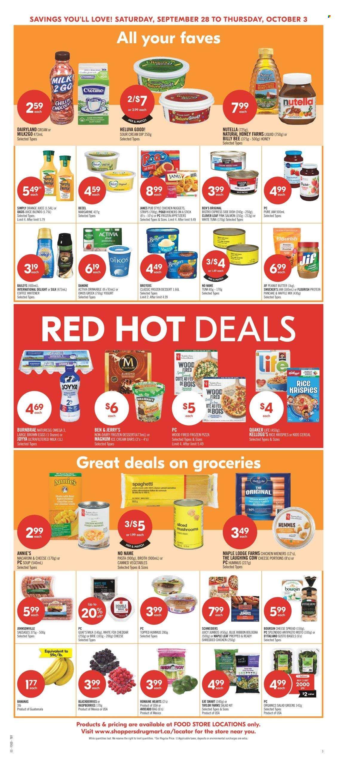 Circulaire Shoppers Drug Mart - 28 Septembre 2024 - 03 Octobre 2024. Page 5