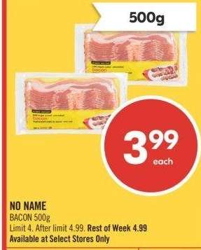 NO NAME BACON - 500g