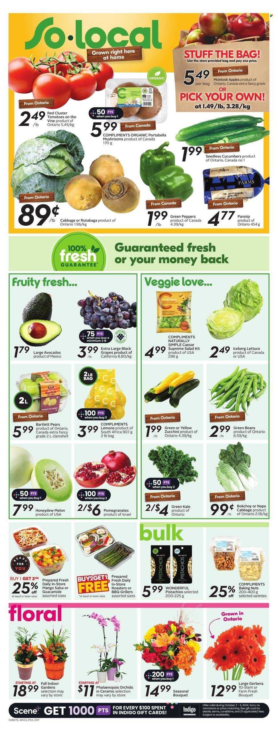 Circulaire Sobeys Urban Fresh - 03 Octobre 2024 - 09 Octobre 2024. Page 7