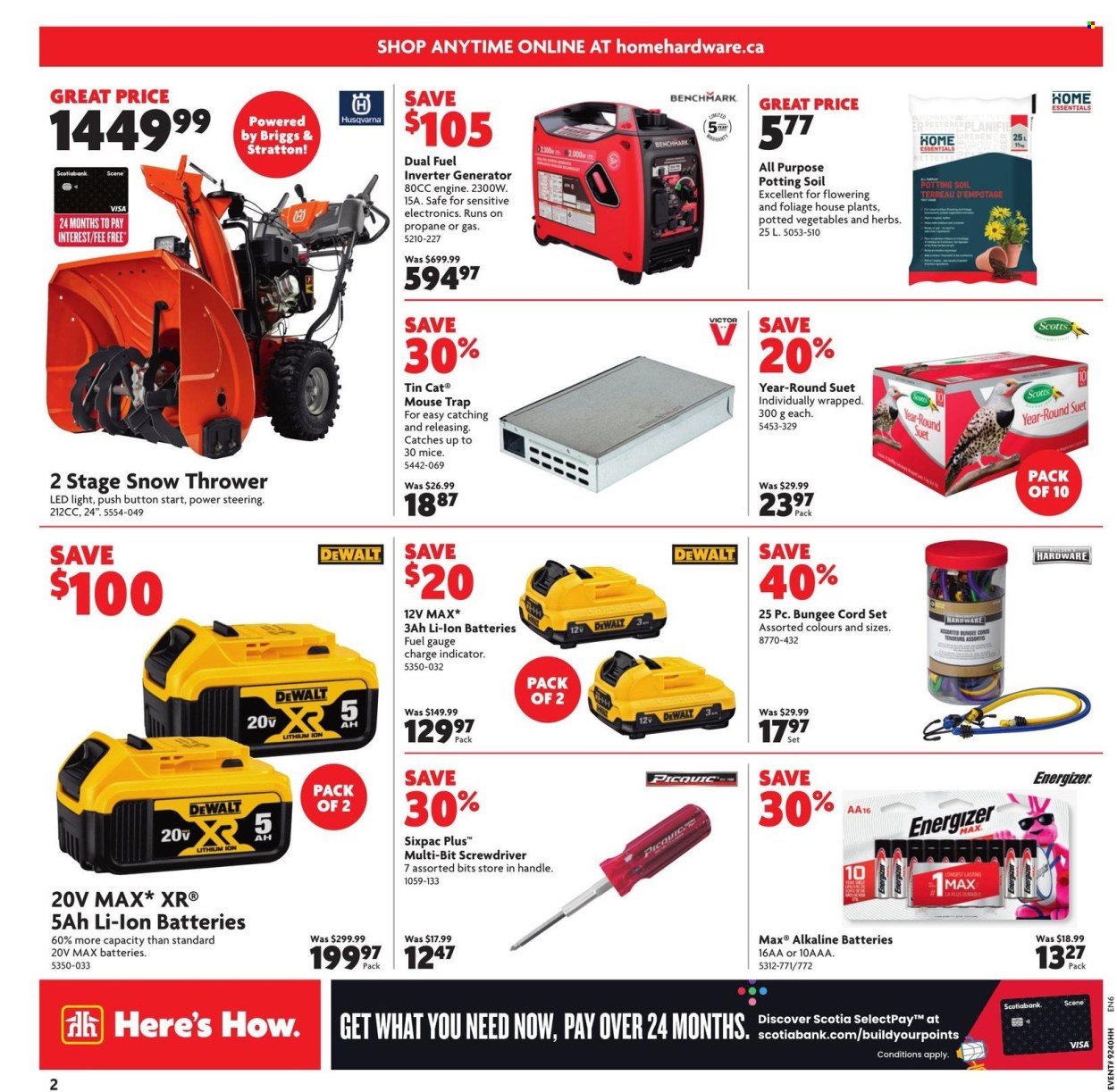 Circulaire Home Hardware - 03 Octobre 2024 - 16 Octobre 2024. Page 4