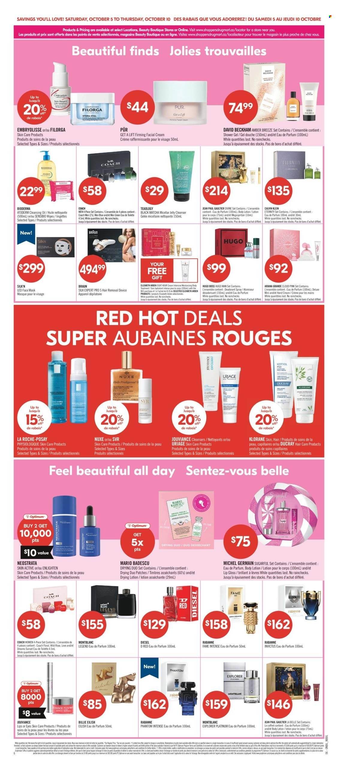 Circulaire Shoppers Drug Mart - 05 Octobre 2024 - 10 Octobre 2024. Page 16