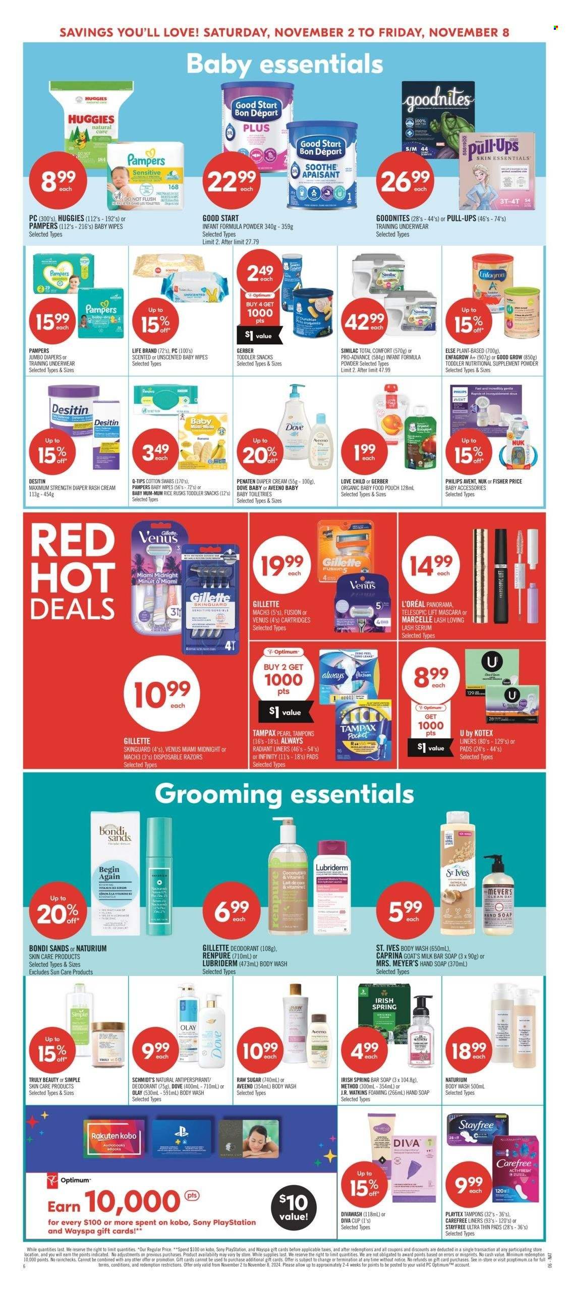 Circulaire Shoppers Drug Mart - 02 Novembre 2024 - 08 Novembre 2024. Page 9