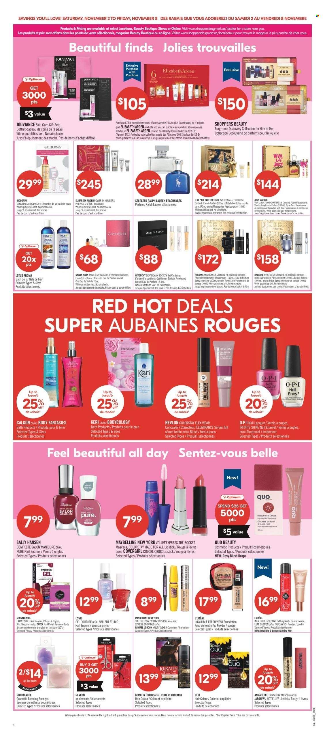 Circulaire Shoppers Drug Mart - 02 Novembre 2024 - 08 Novembre 2024. Page 13