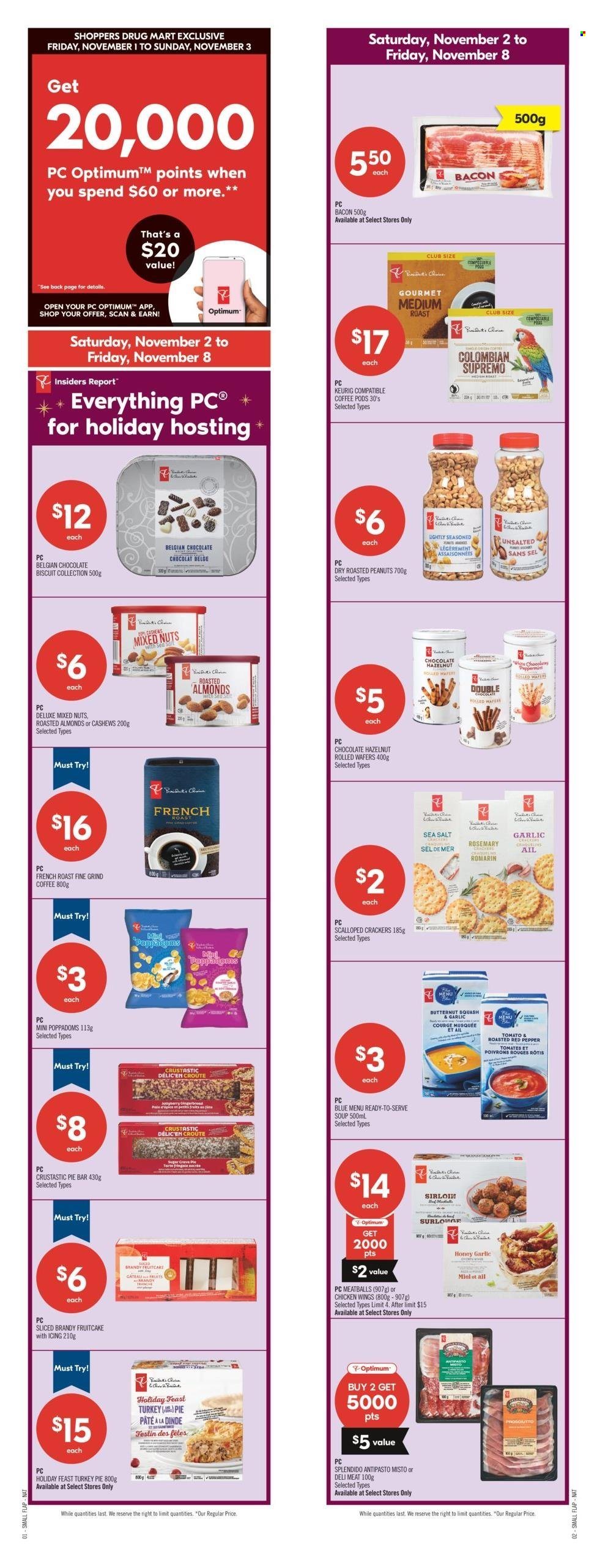 Circulaire Shoppers Drug Mart - 02 Novembre 2024 - 08 Novembre 2024. Page 2