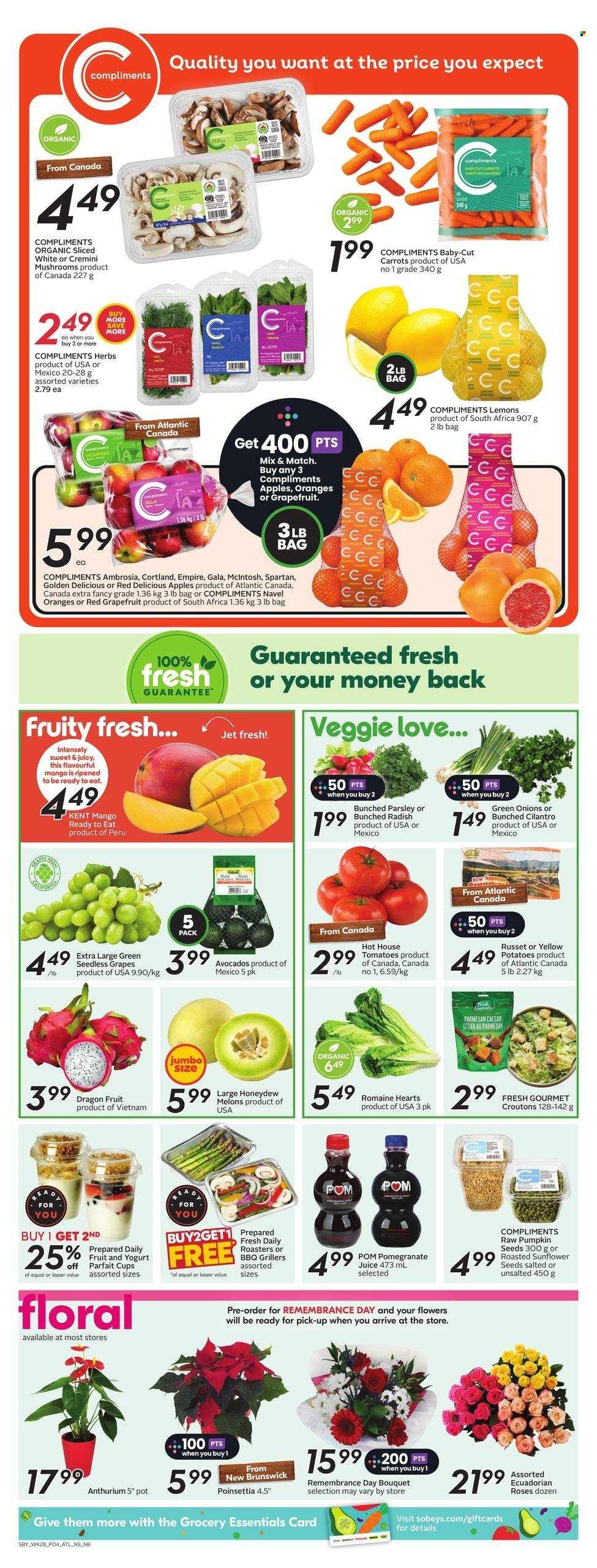 Circulaire Sobeys - 07 Novembre 2024 - 13 Novembre 2024. Page 9