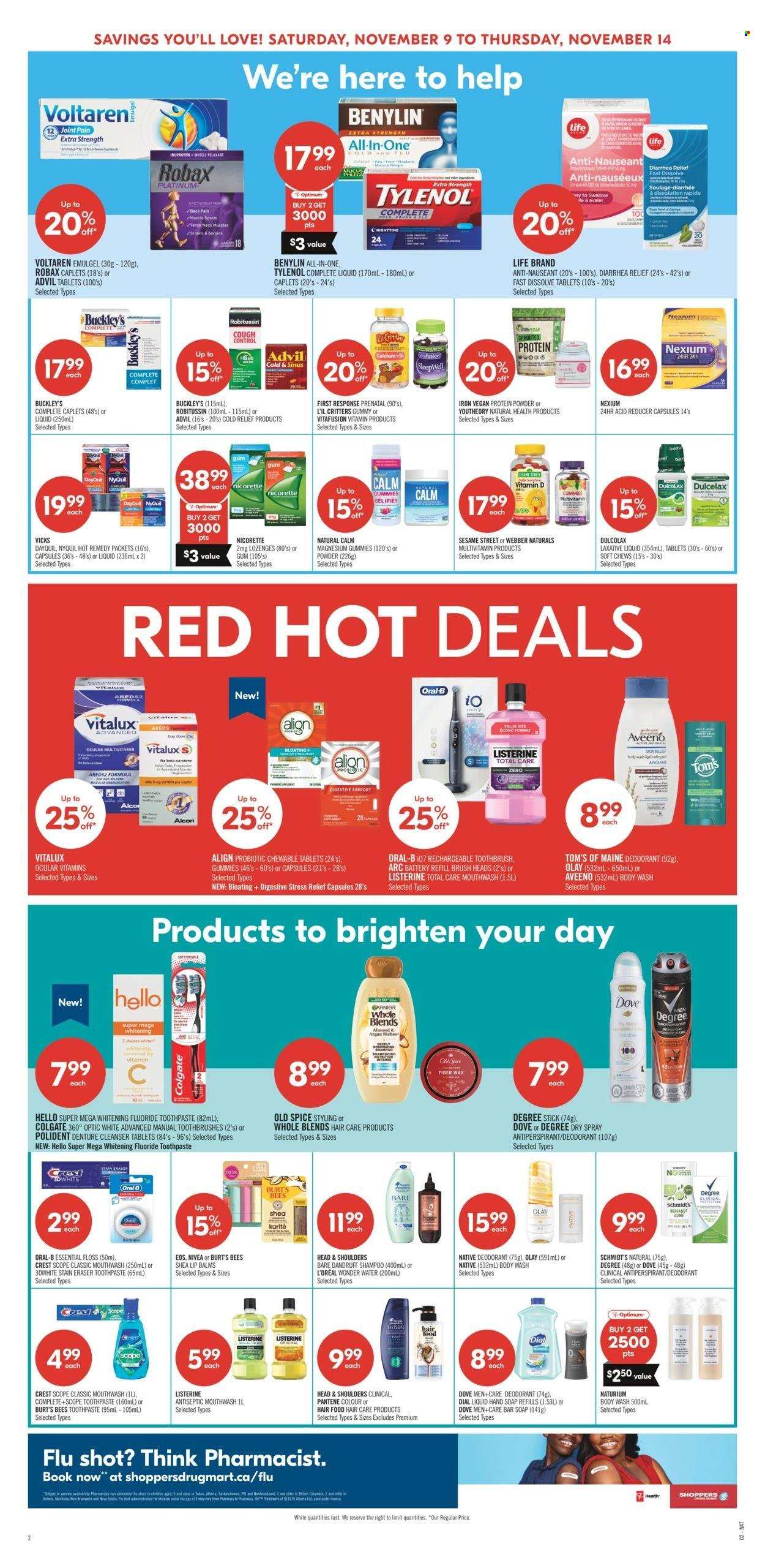 Circulaire Shoppers Drug Mart - 09 Novembre 2024 - 14 Novembre 2024. Page 4