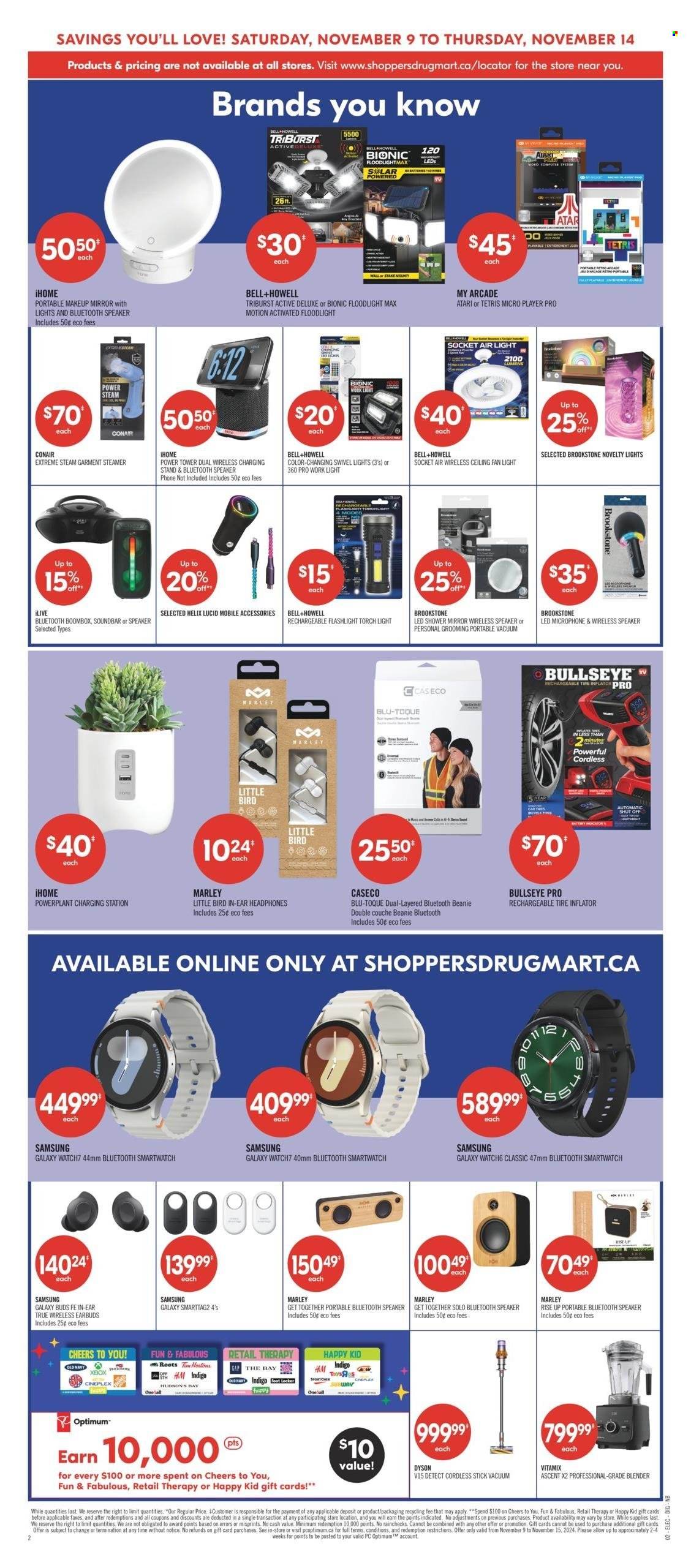 Circulaire Shoppers Drug Mart - 09 Novembre 2024 - 14 Novembre 2024. Page 1