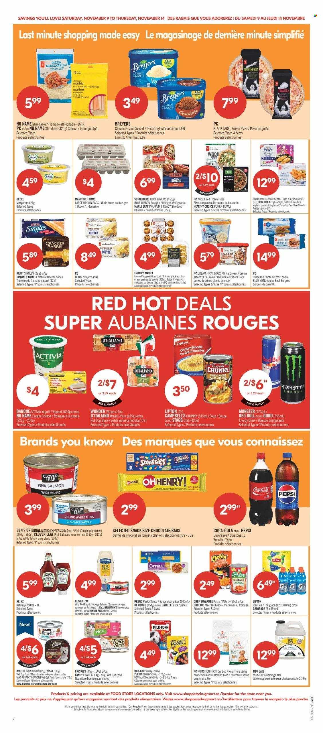 Circulaire Shoppers Drug Mart - 09 Novembre 2024 - 14 Novembre 2024. Page 1