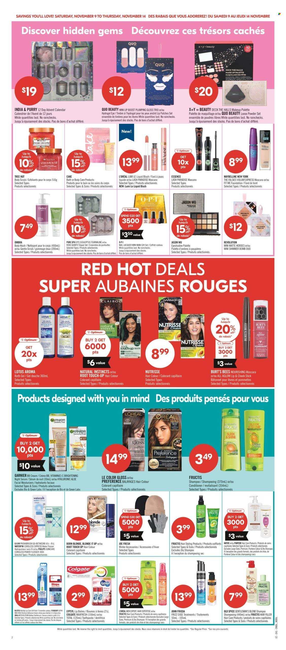 Circulaire Shoppers Drug Mart - 09 Novembre 2024 - 14 Novembre 2024. Page 1