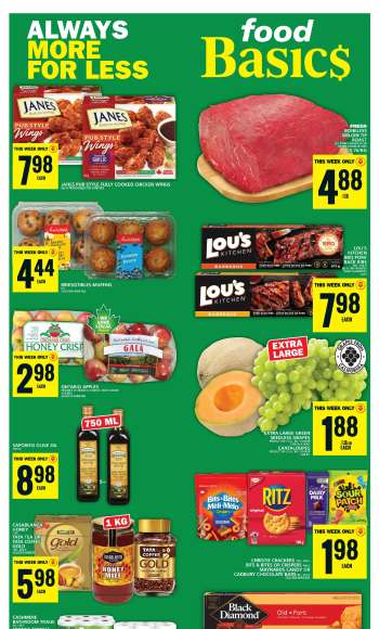 thumbnail - Circulaire Food Basics - Weekly Flyer