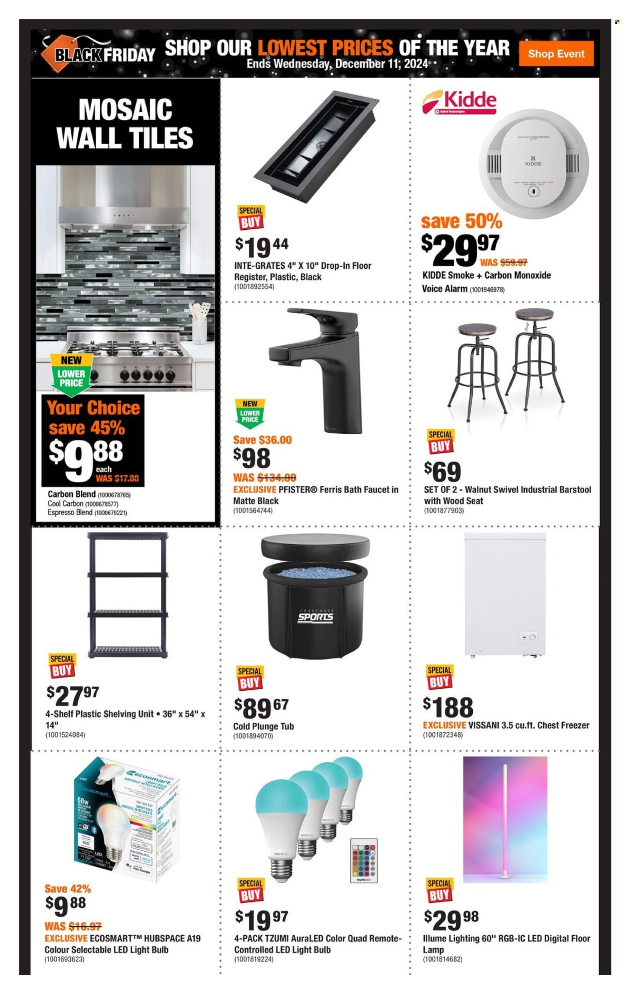 Circulaire The Home Depot - 21 Novembre 2024 - 27 Novembre 2024. Page 1