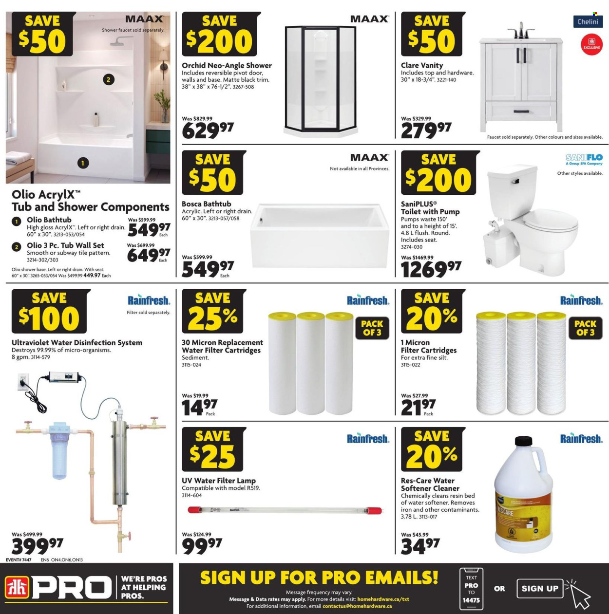 Circulaire Home Hardware - 21 Novembre 2024 - 04 Décembre 2024. Page 1