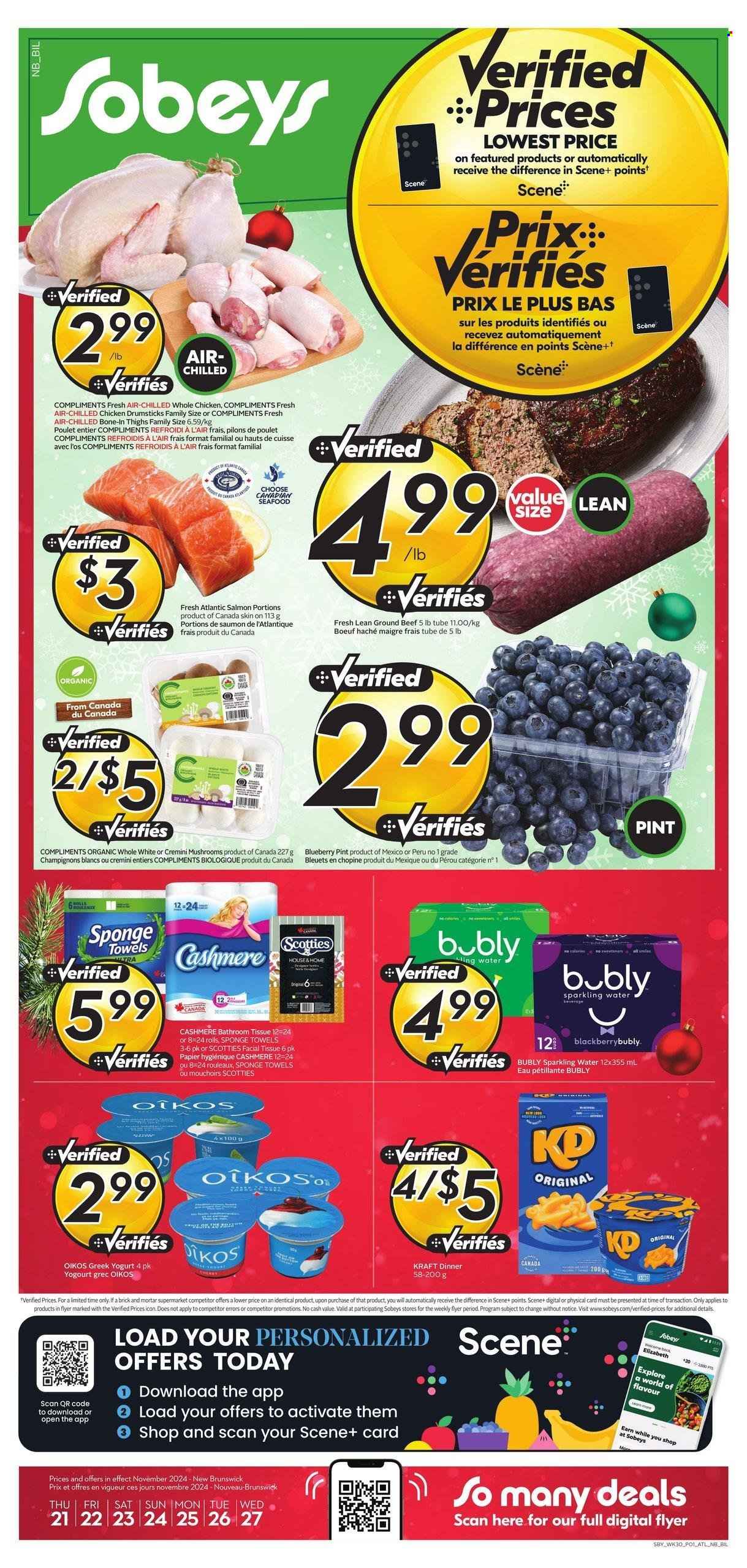 Circulaire Sobeys - 21 Novembre 2024 - 27 Novembre 2024. Page 1