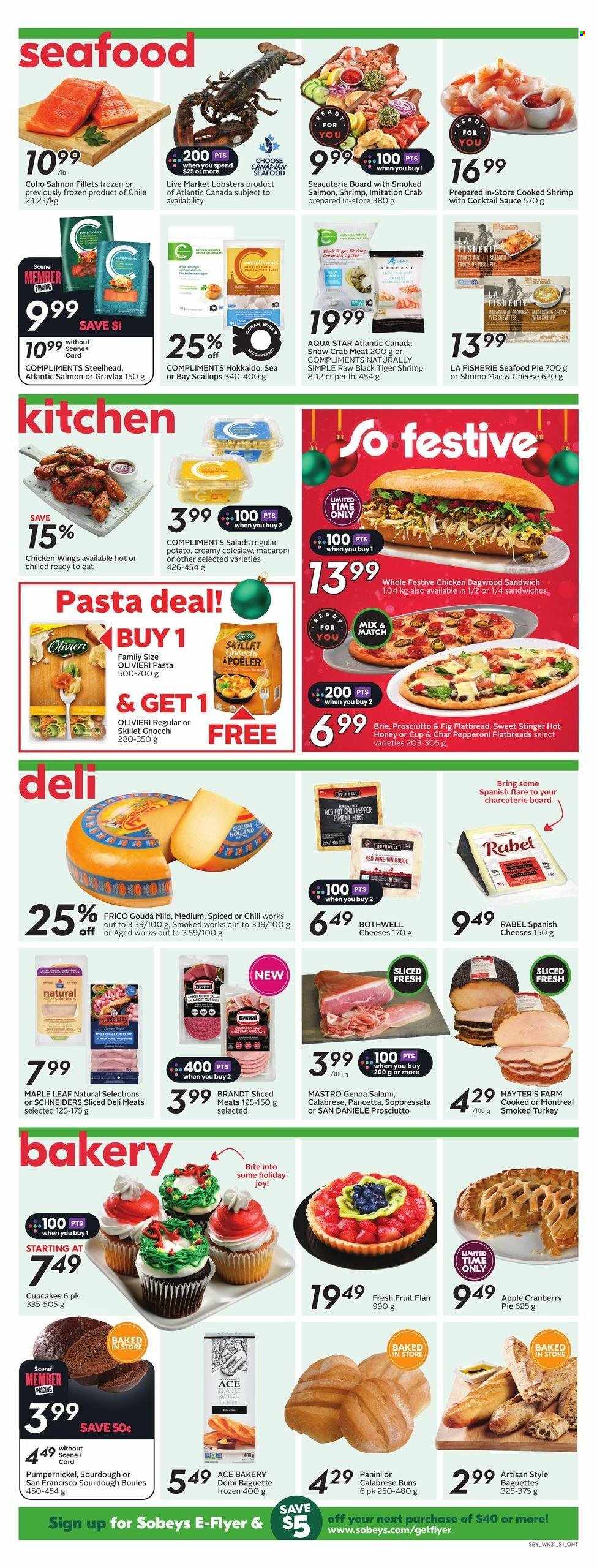 Circulaire Sobeys - 28 Novembre 2024 - 04 Décembre 2024. Page 1