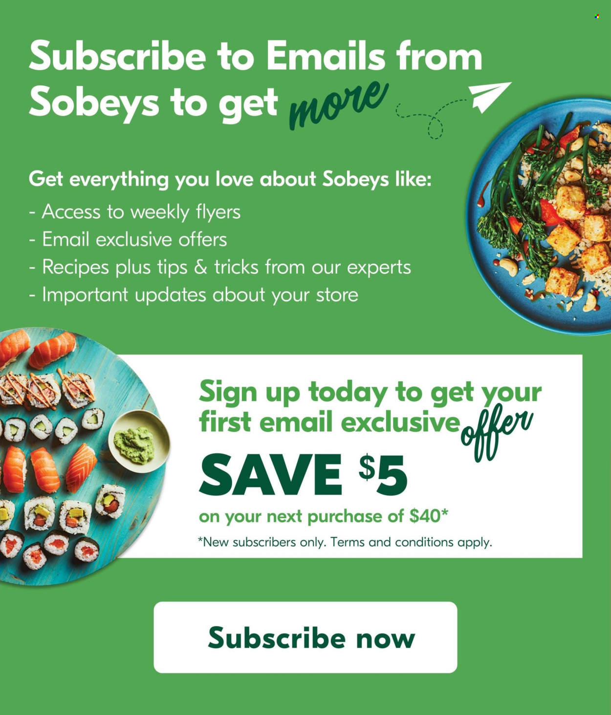 Circulaire Sobeys Urban Fresh - 28 Novembre 2024 - 04 Décembre 2024. Page 1