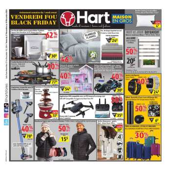 Circulaire Hart Stores - 27 Novembre 2024 - 10 Décembre 2024.