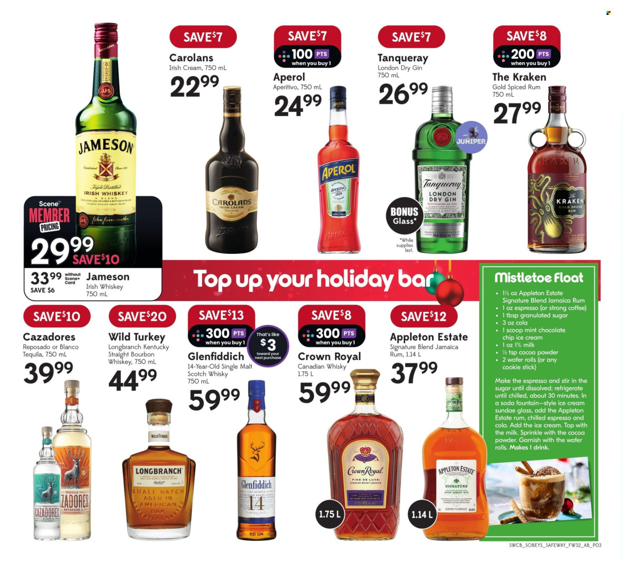 Circulaire Sobeys Liquor - 05 Décembre 2024 - 11 Décembre 2024. Page 1