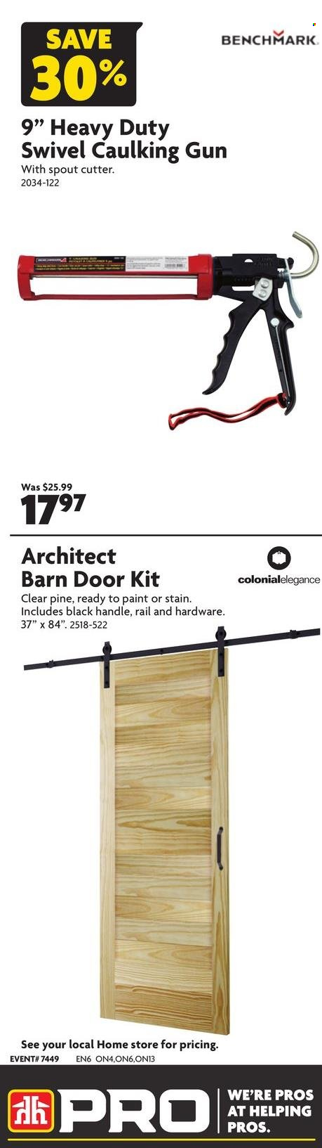 Circulaire Home Hardware - 05 Décembre 2024 - 18 Décembre 2024. Page 1