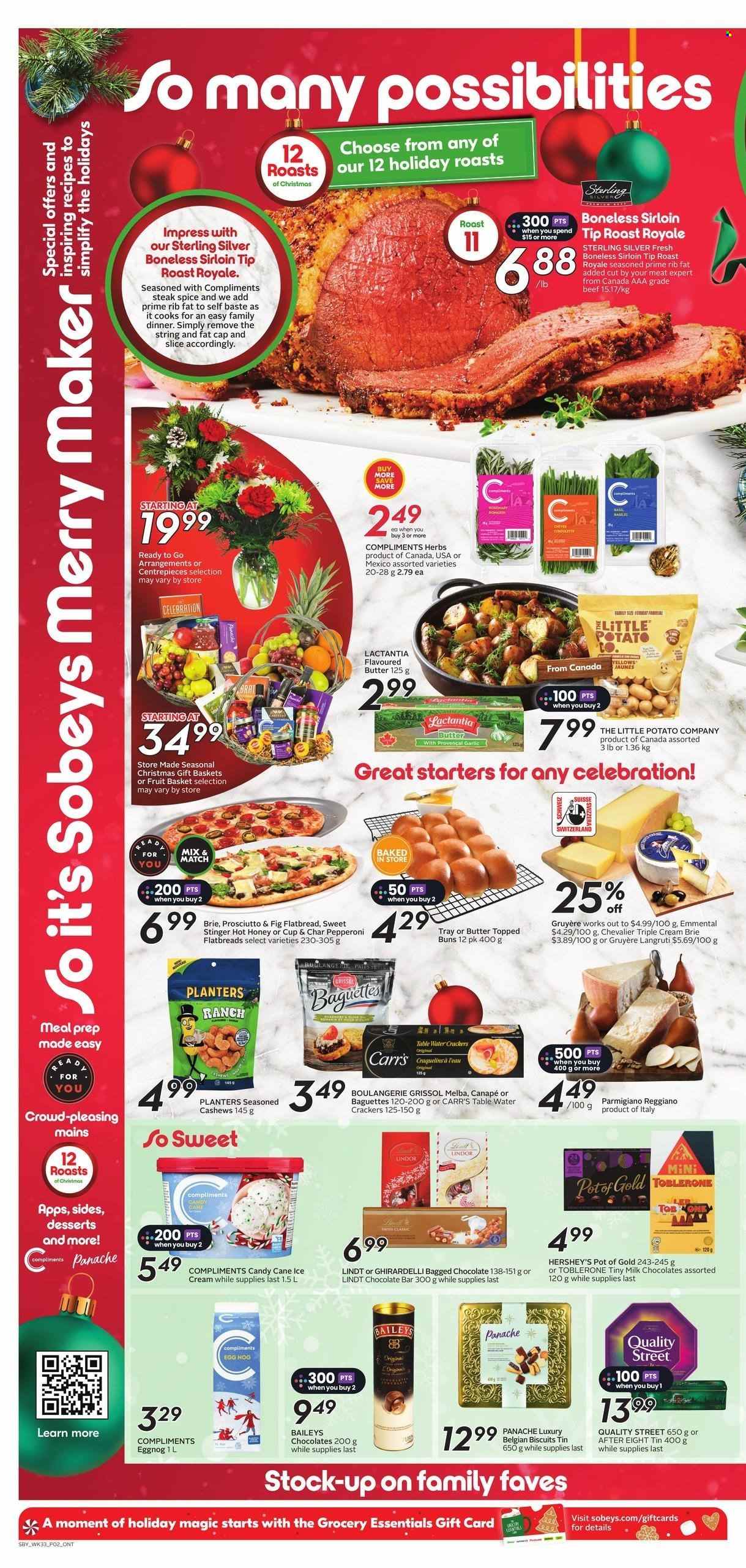 Circulaire Sobeys Urban Fresh - 12 Décembre 2024 - 18 Décembre 2024. Page 1