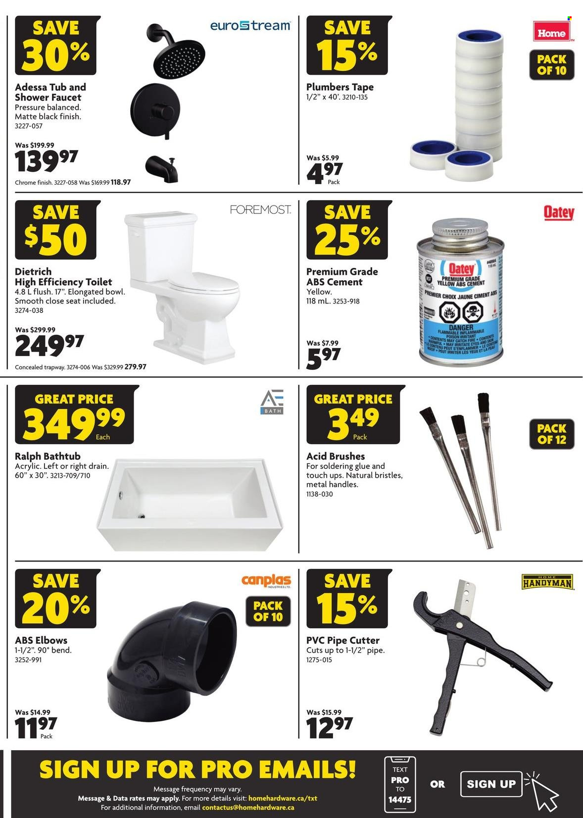 Circulaire Home Hardware - 19 Décembre 2024 - 01 Janvier 2025. Page 1