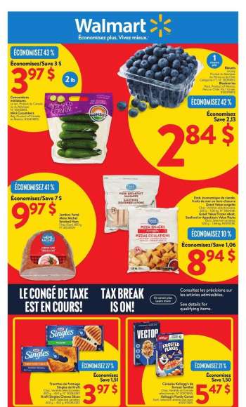 Circulaire Walmart - 02 Janvier 2025 - 08 Janvier 2025.