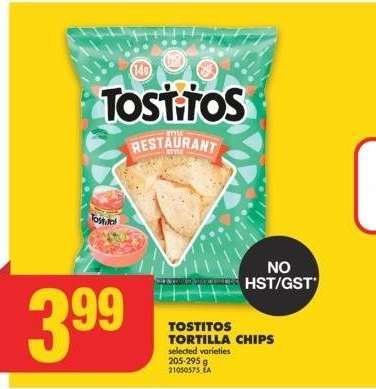 Tostitos Tortilla Chips - selected varieties 205-295 g