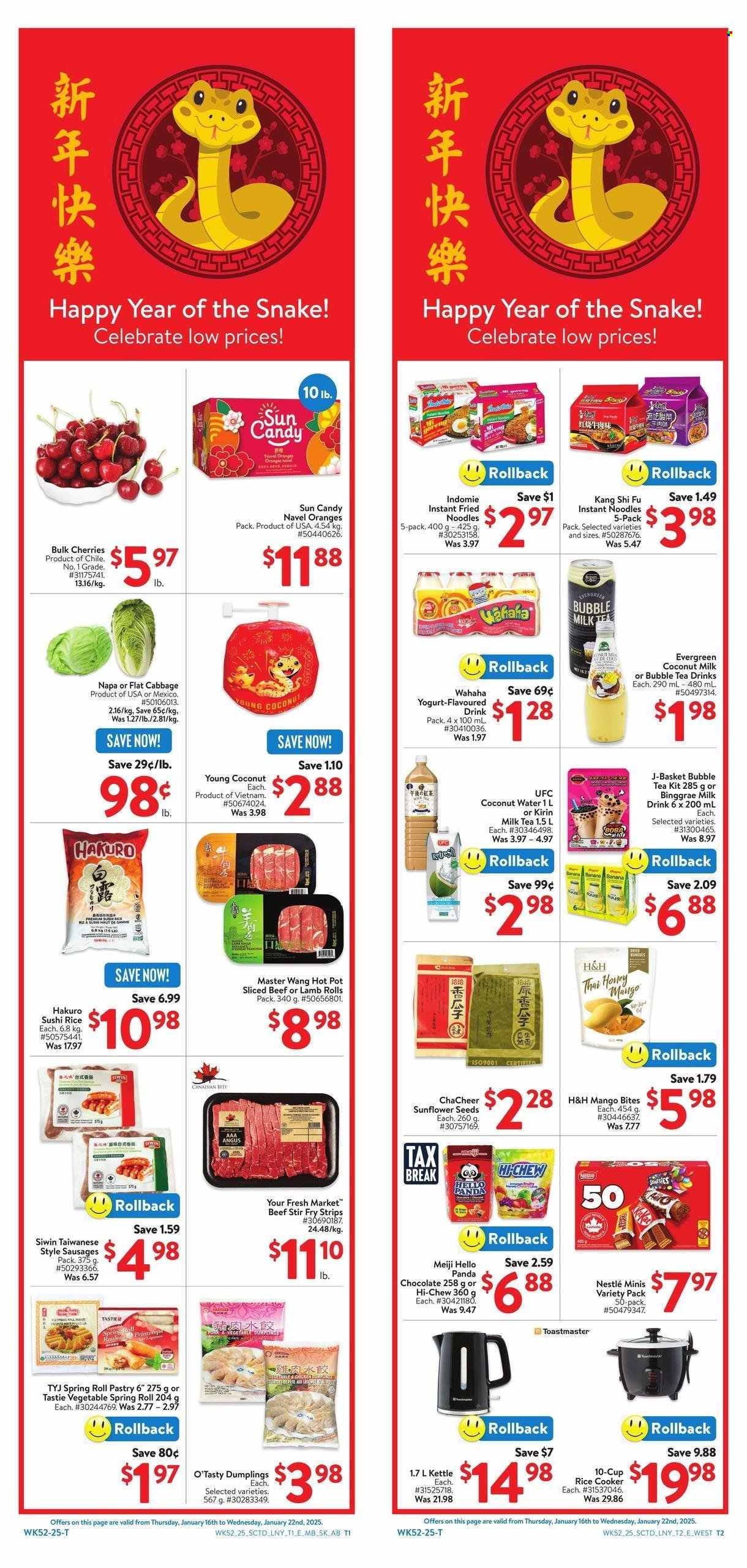 Circulaire Walmart - 16 Janvier 2025 - 22 Janvier 2025. Page 1