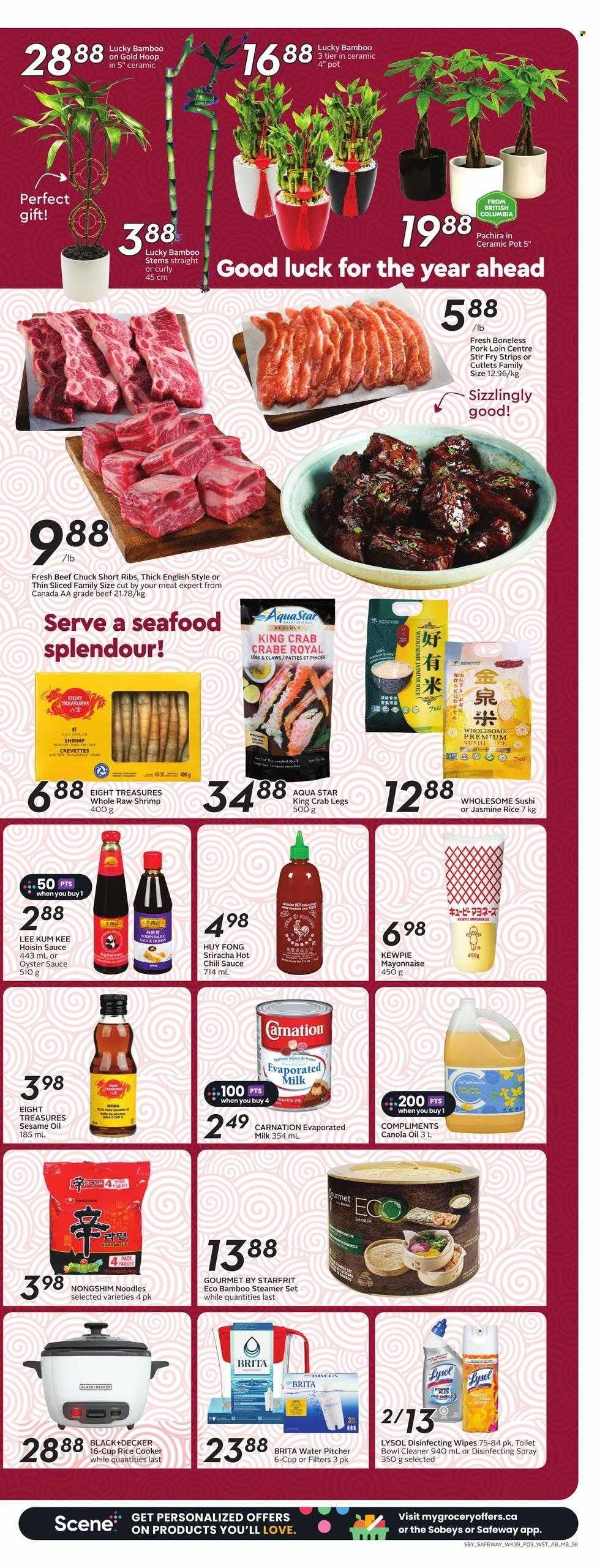 Circulaire Sobeys - 23 Janvier 2025 - 29 Janvier 2025. Page 1