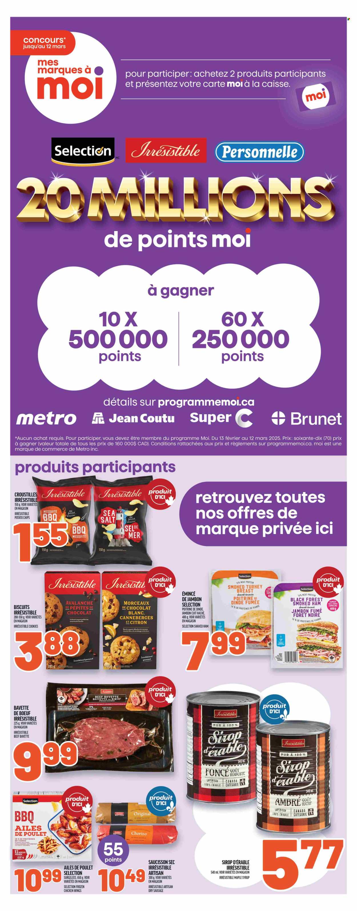 Circulaire Metro - 20 Février 2025 - 26 Février 2025. Page 1