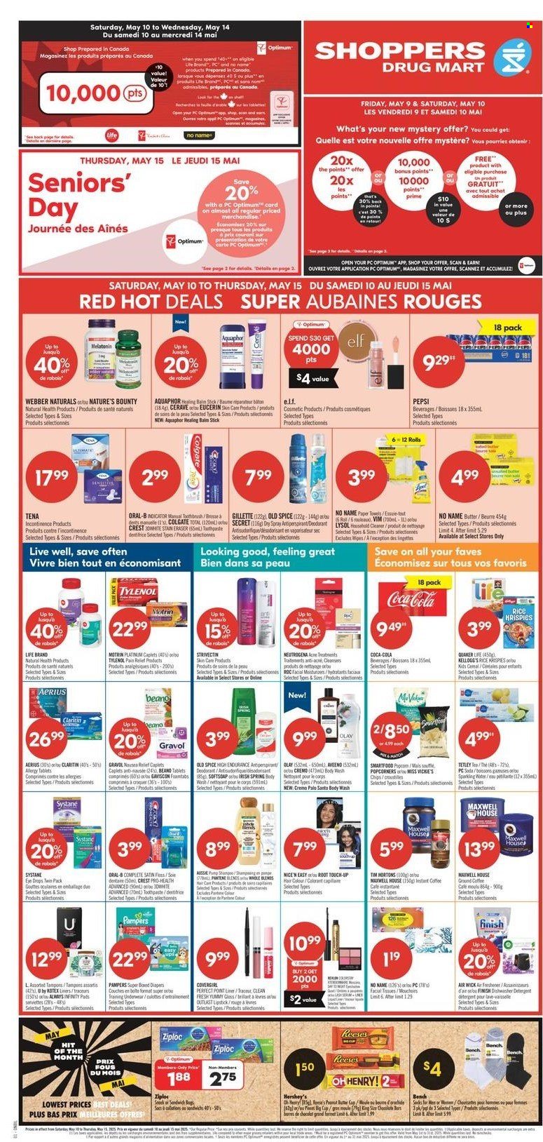 Circulaire Shoppers Drug Mart - 10 Mai 2025 - 15 Mai 2025. Page 1
