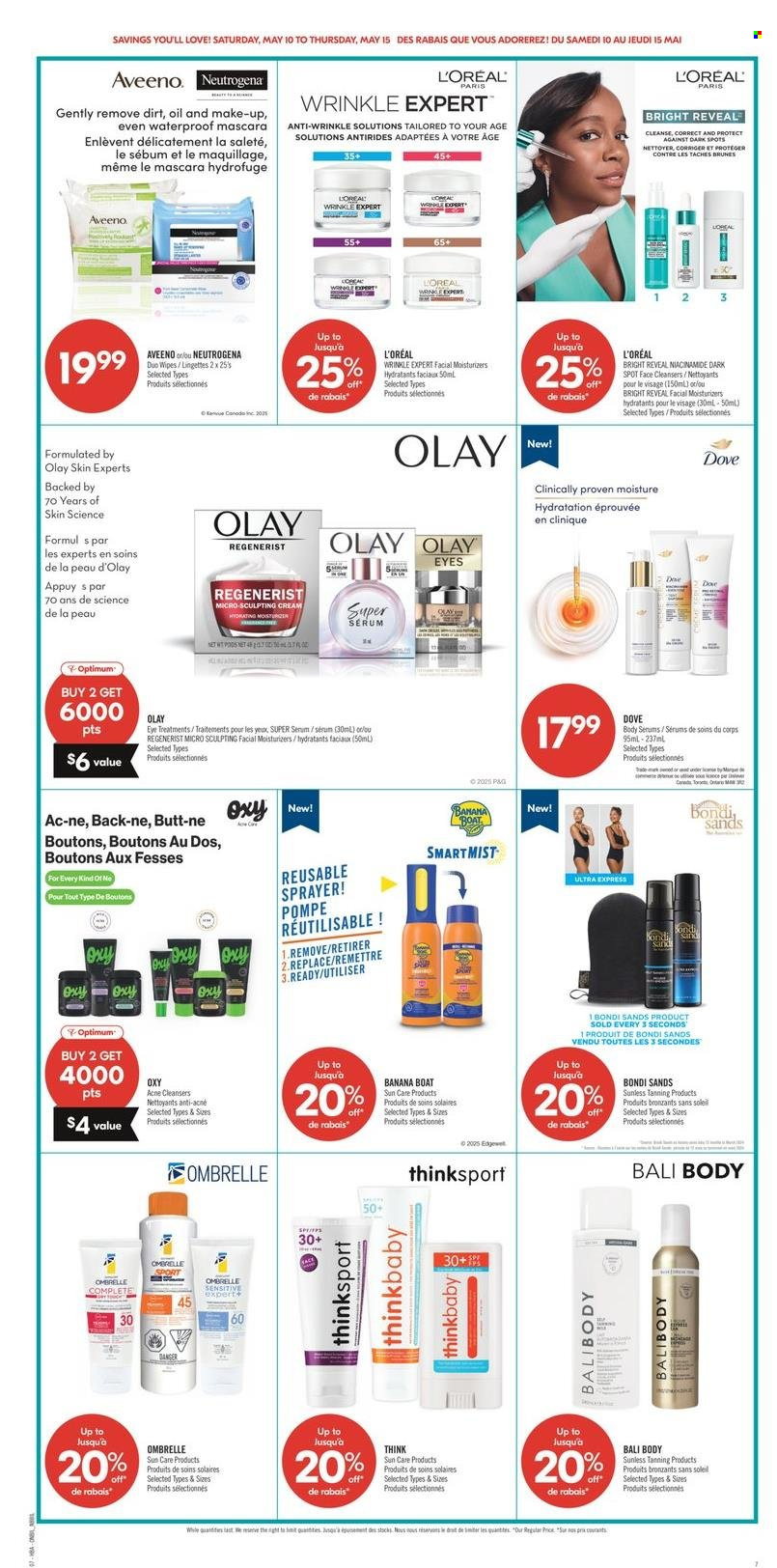 Circulaire Shoppers Drug Mart - 10 Mai 2025 - 15 Mai 2025. Page 1