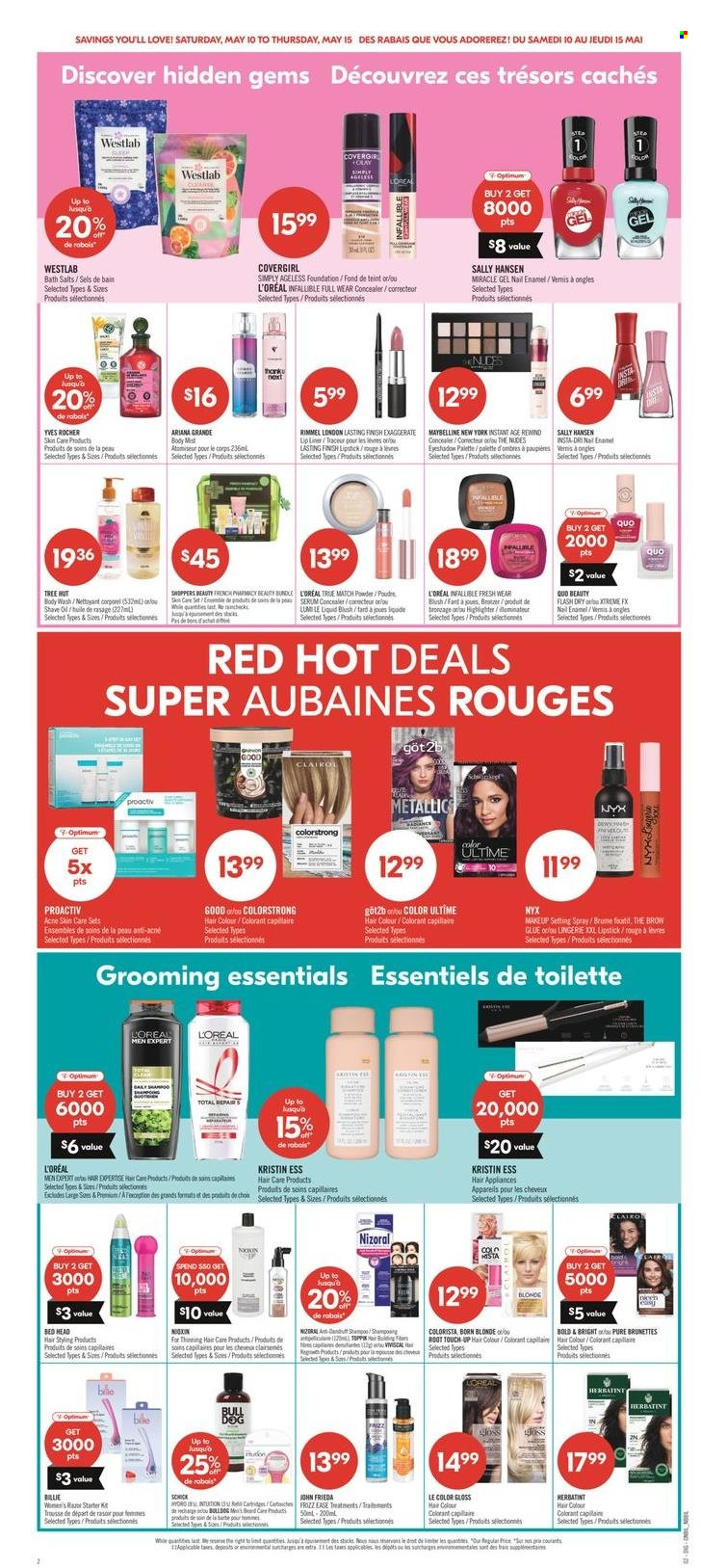 Circulaire Shoppers Drug Mart - 10 Mai 2025 - 15 Mai 2025. Page 1