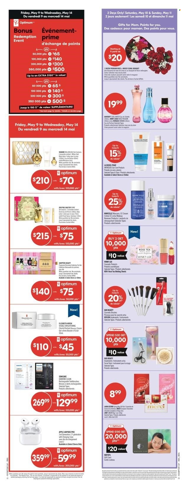 Circulaire Shoppers Drug Mart - 10 Mai 2025 - 15 Mai 2025. Page 1