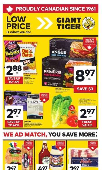 thumbnail - Circulaire Giant Tiger - Weekly Flyer
