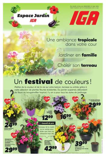 Circulaire IGA - 15 Mai 2025 - 21 Mai 2025.