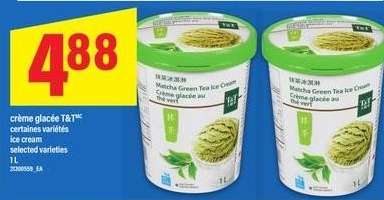 crème glacée T&T