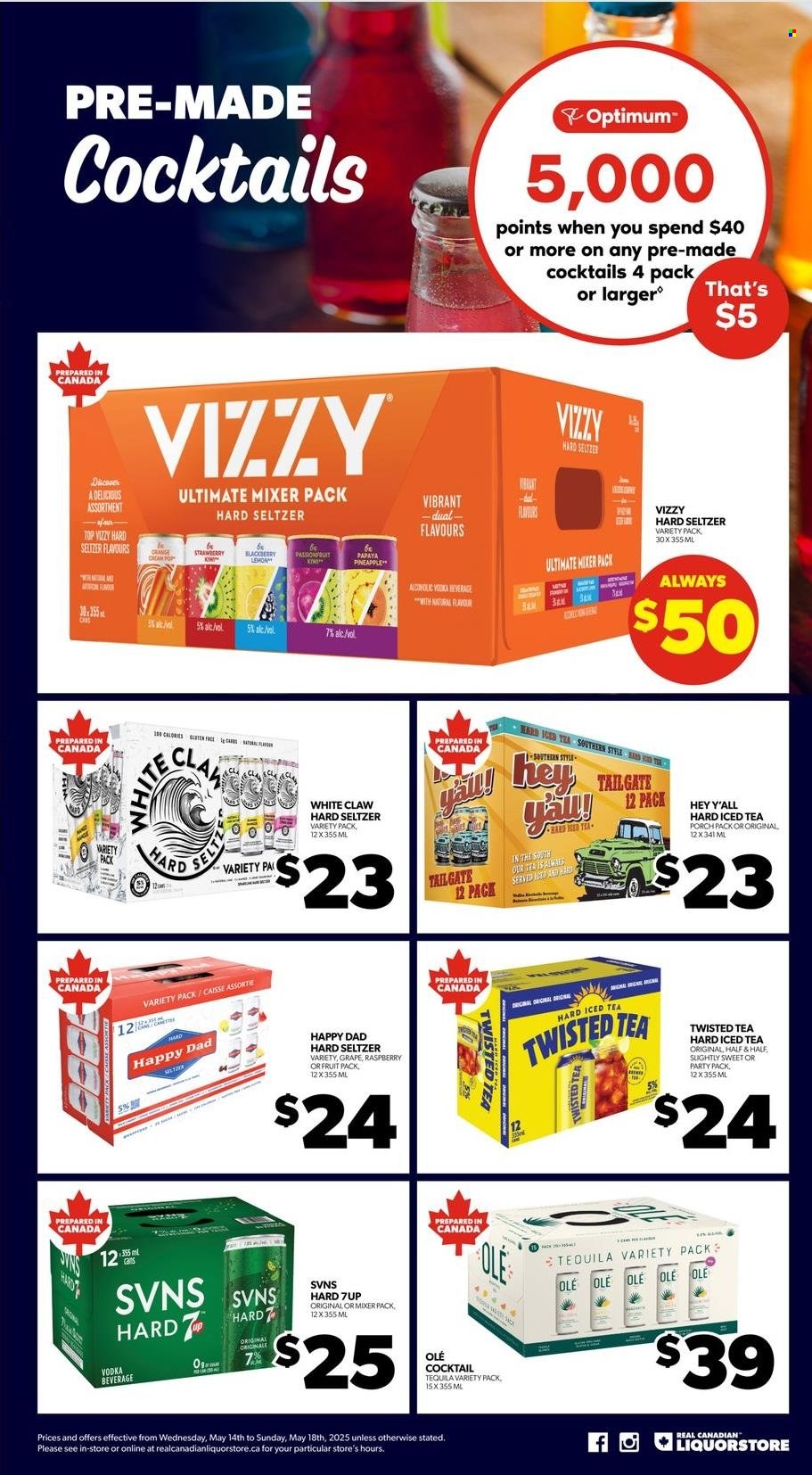 Circulaire Real Canadian Liquorstore - 14 Mai 2025 - 18 Mai 2025. Page 1