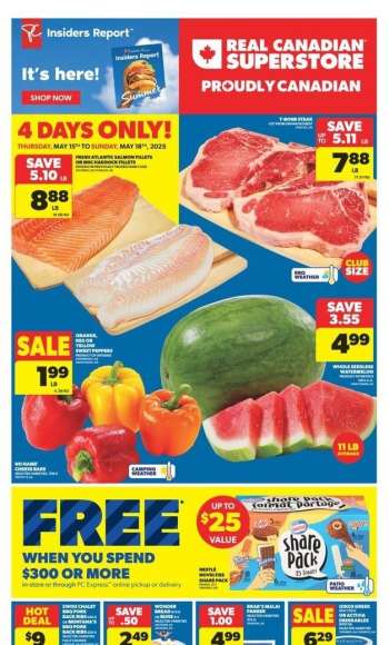 thumbnail - Circulaire Real Canadian Superstore - Weekly Flyer