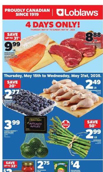 Circulaire Loblaws - 15 Mai 2025 - 21 Mai 2025.