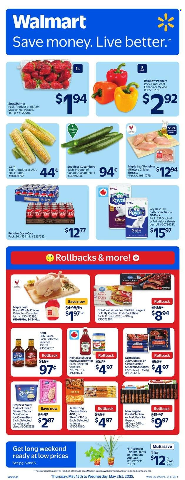 Circulaire Walmart - 15 Mai 2025 - 21 Mai 2025. Page 1