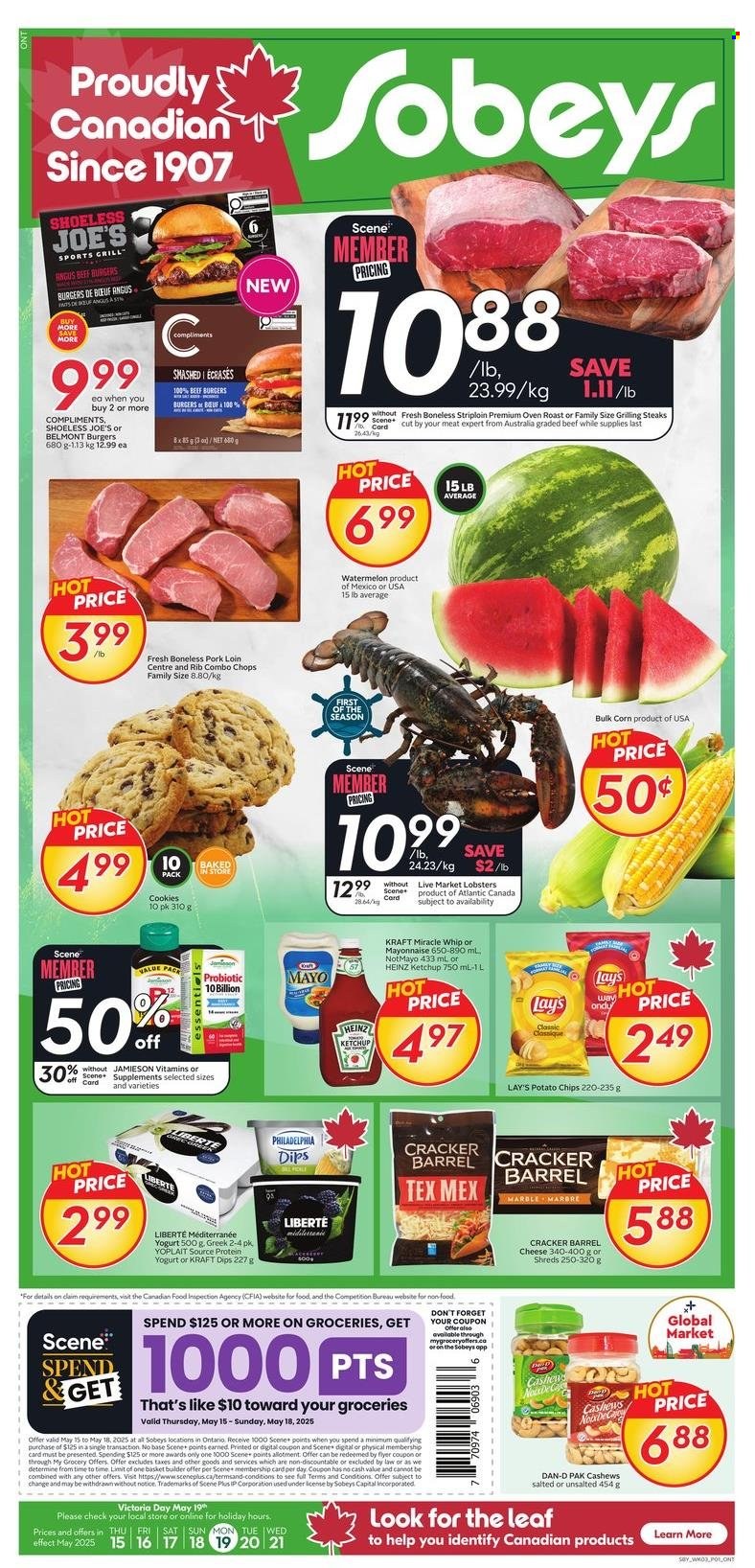 Circulaire Sobeys - 15 Mai 2025 - 21 Mai 2025. Page 1
