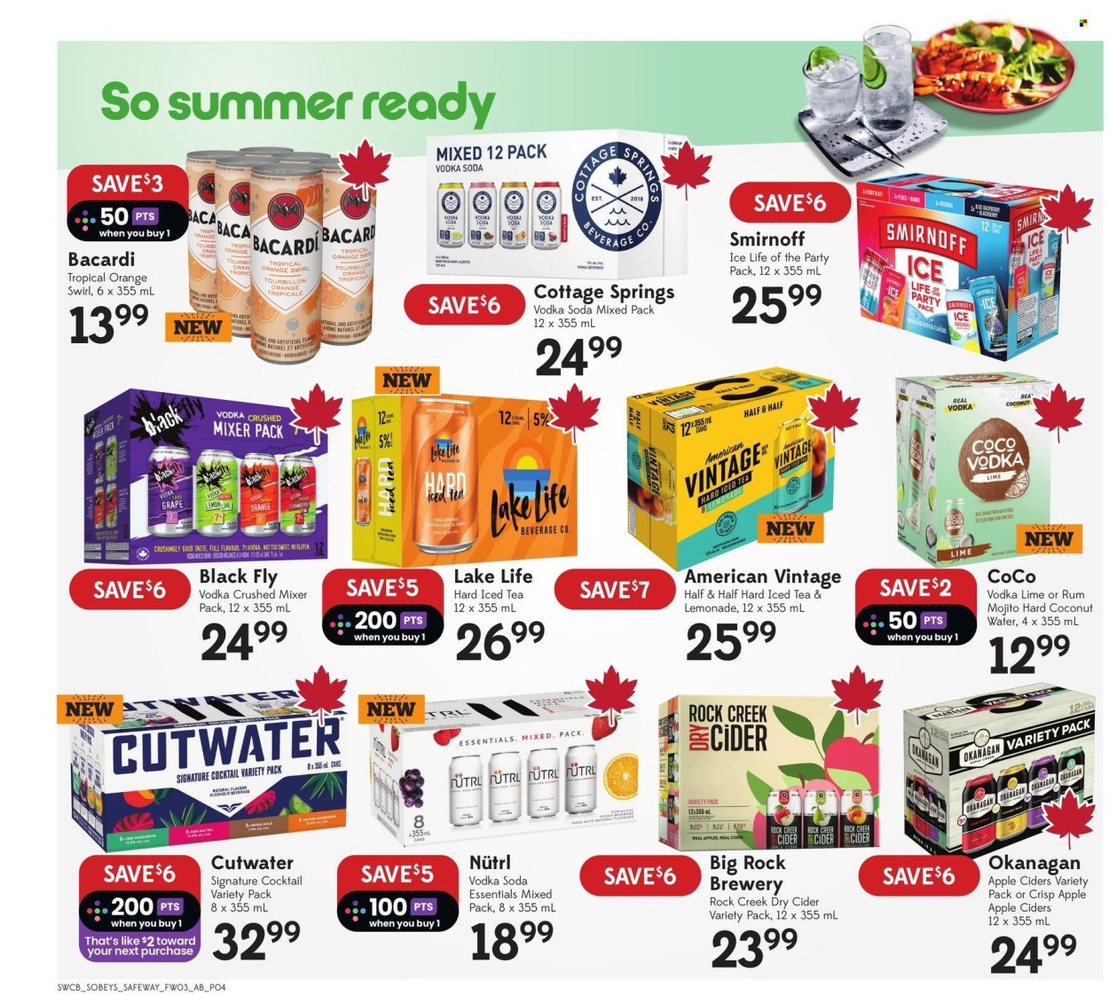 Circulaire Sobeys Liquor - 15 Mai 2025 - 21 Mai 2025. Page 1