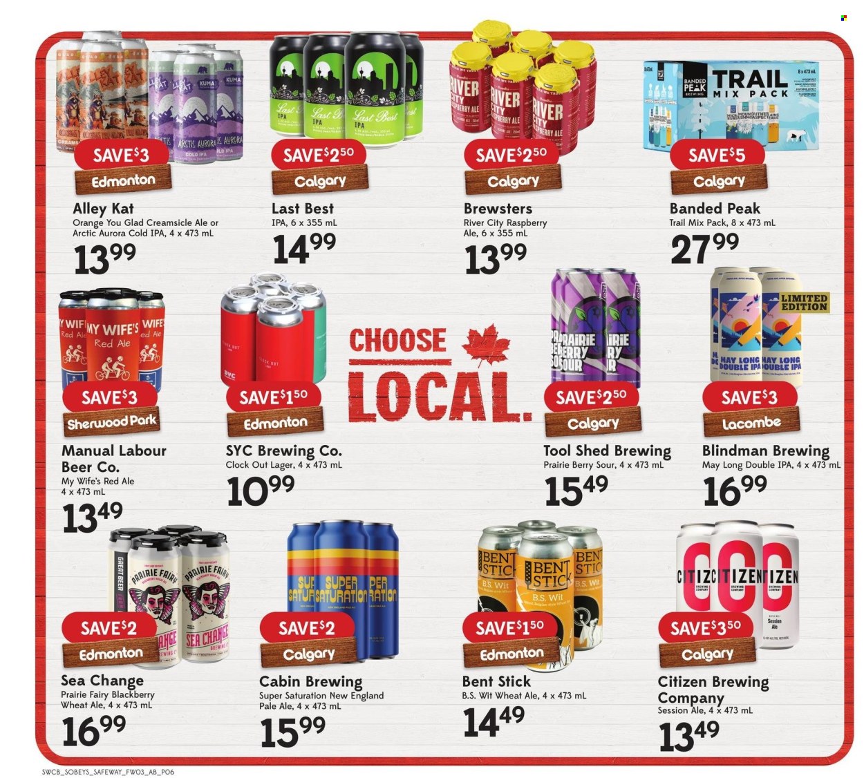 Circulaire Sobeys Liquor - 15 Mai 2025 - 21 Mai 2025. Page 1
