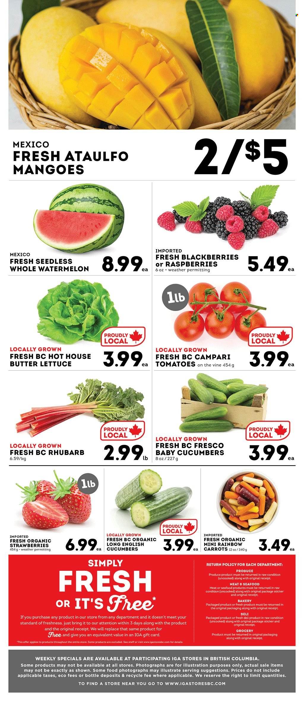 Circulaire IGA Simple Goodness - 16 Mai 2025 - 22 Mai 2025. Page 1
