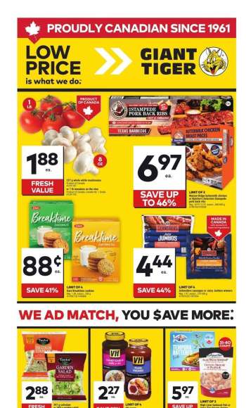 thumbnail - Circulaire Giant Tiger - Weekly Flyer