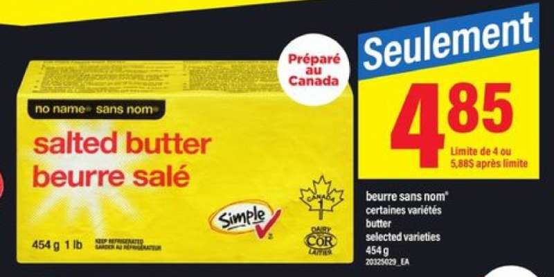 no name salted butter