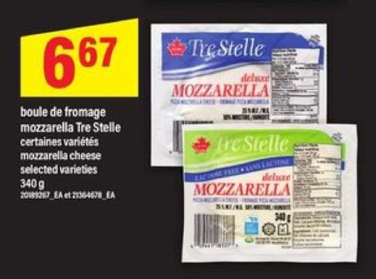 Tre Stelle Mozzarella